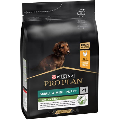 Hrana uscata pentru caini Pro Plan Small Puppy Pui cu Orez 3 kg