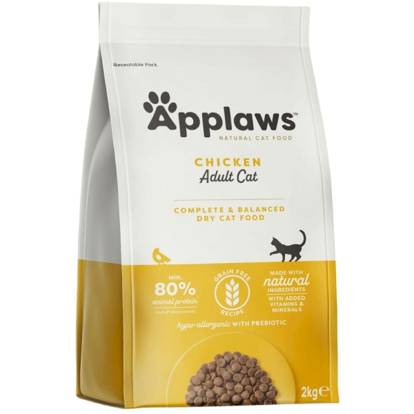 Hrana uscata pentru pisici Applaws Adult Pui 2 kg