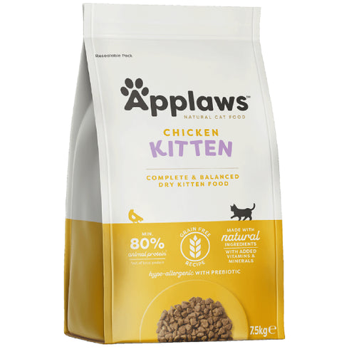 Hrana uscata pentru pisici Applaws Kitten 7.5 kg