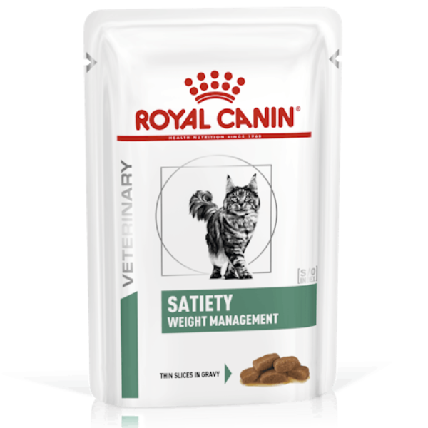 Hrana umeda pentru pisici Royal Canin Satiety 85g