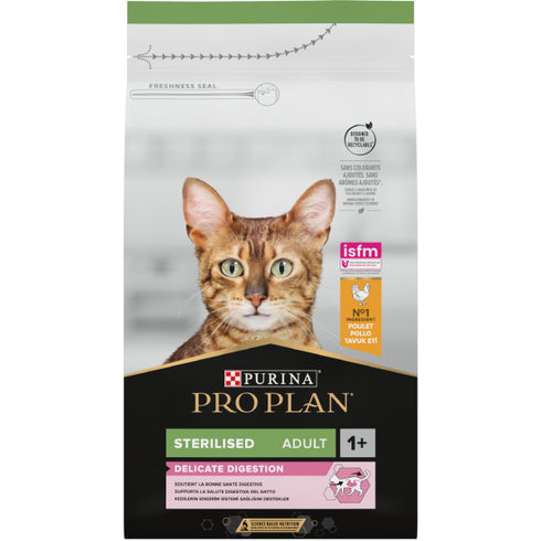 Hrana pentru pisici sterilizate Pro Pan Sterilised Cat Pui 1.5kg