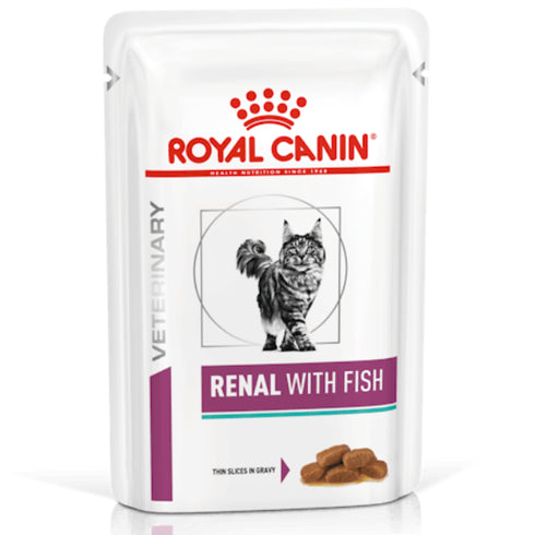 Hrana umeda pentru pisici Royal Canin VHN Renal Peste 85g
