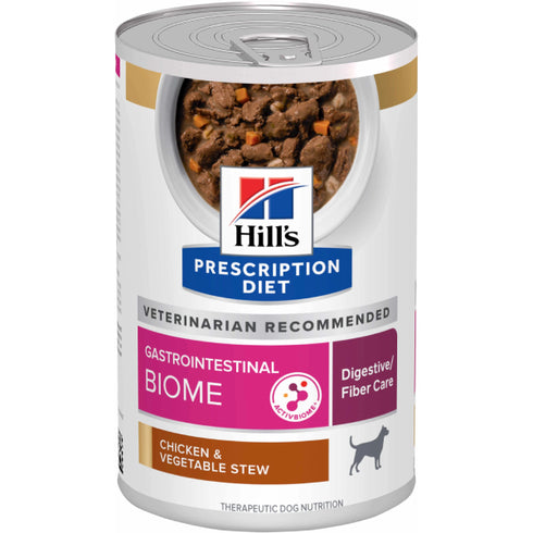 Hrana umeda pentru caini Hill's PD Gastrointestinal Biome 354g