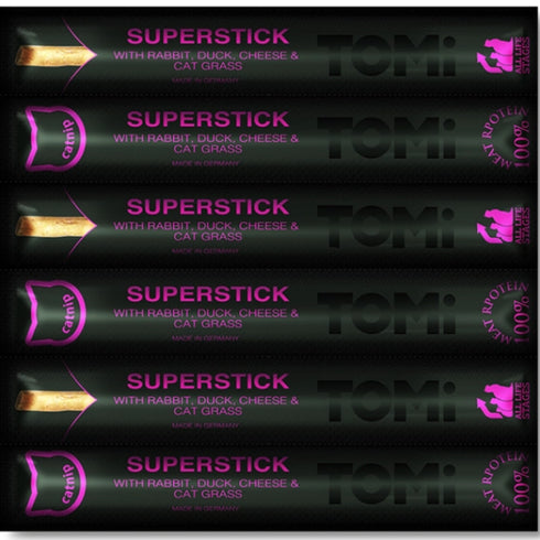 Recompense pentru pisici Tomi Iepure si rata 6bucati 30g