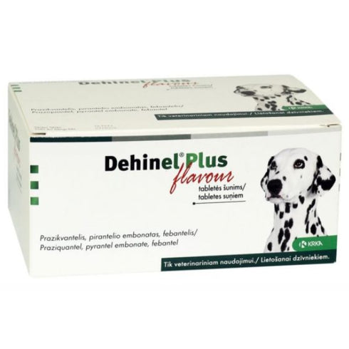Antiparazitar intern pentru caini Dehinel Plus Flavour 1tab
