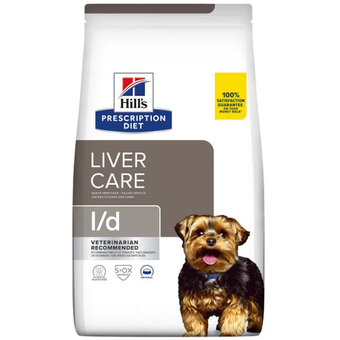 Hrana uscata pentru caini Hill's PD Afectiuni hepatice L/D 1.5kg