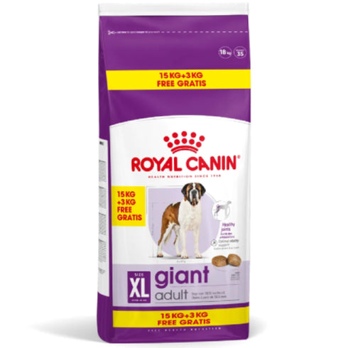 Hrana uscata pentru caini Royal Canin Giant Adult 15+3kg