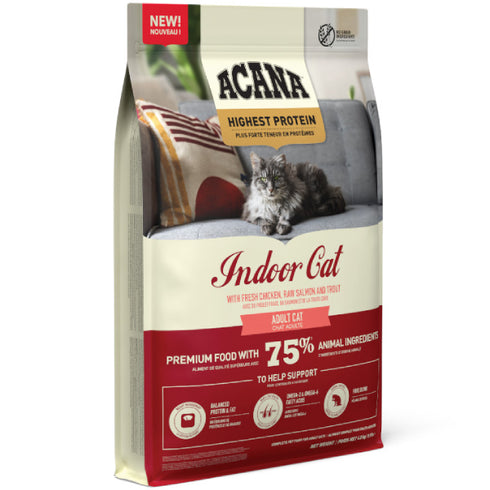 Hrana uscata pentru pisici Acana Cat High Protein Indoor 4.5kg