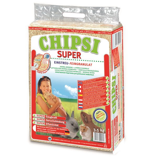 CHIPSI Super Rumeguş pentru rozătoare 3,4kg - Maxi-Pet.ro