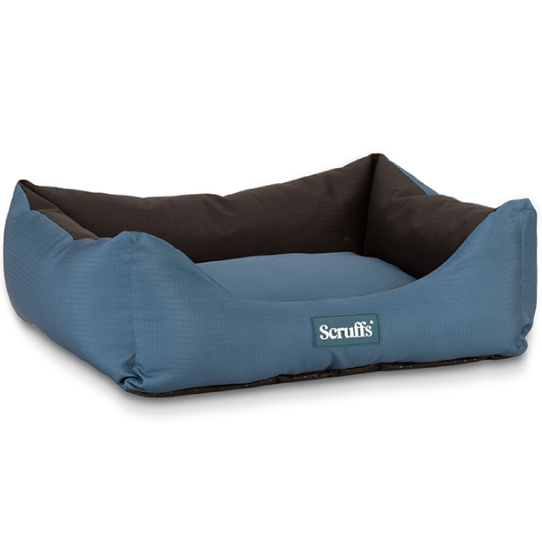 Culcus pentru caini Scruffs Expedition Albastru 75x60cm - Animax