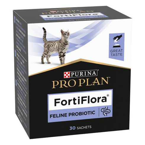 Supliment probiotic pentru pisici, PURINA VD Cat FortiFlora, 30 plicuri x 1g