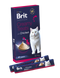 Recompense pentru pisici Brit Premium By Nature, cu pui, 6x15g