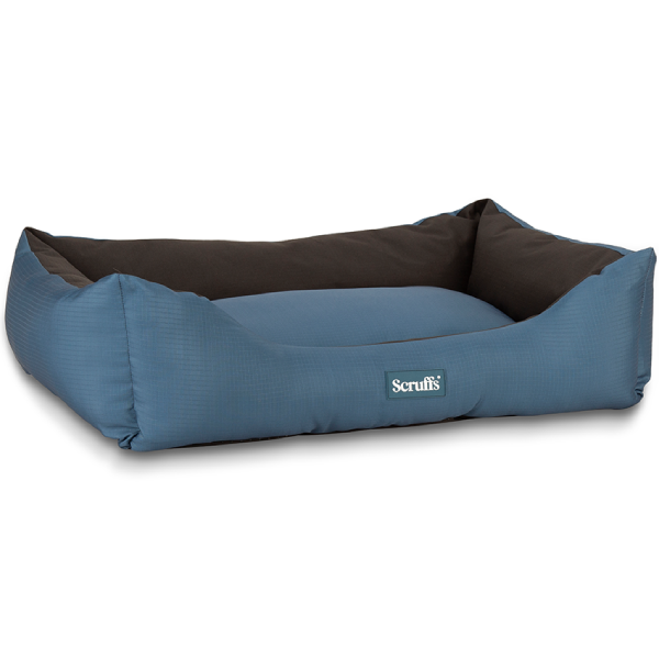 Culcus pentru caini Scruffs Expedition Albastru 90x70cm - Animax