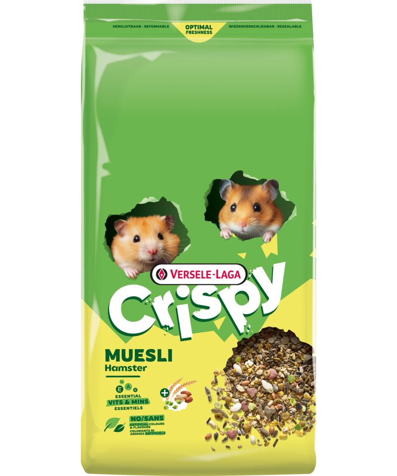 VERSELE-LAGA Crispy Muesli pentru hamsteri, 2.5 kg
