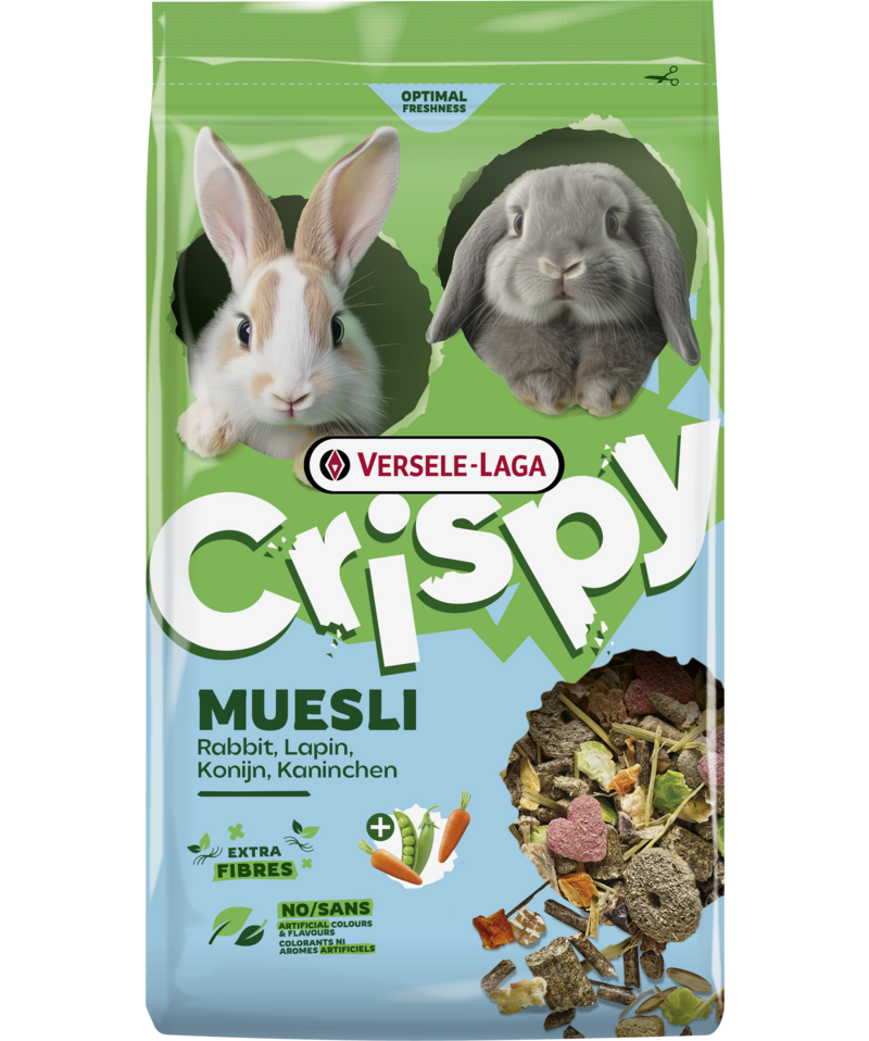 VERSELE-LAGA Crispy Muesli pentru iepuri, 2.5 kg