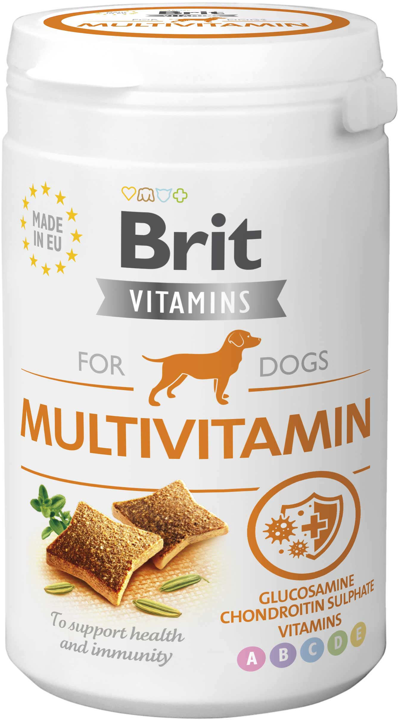 BRIT Vitamins Multivitamin, recompensa functionala semi-umeda pentru caini 150g