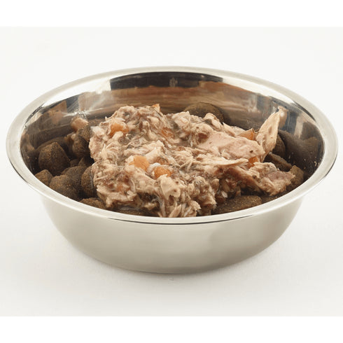 Hrana umeda pentru caini Fish2Dogs Finest Ton&Morcov&Snapac 85g