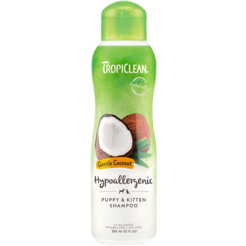 Sampon pentru caini si pisici Tropiclean Hypoallergenic 355ml