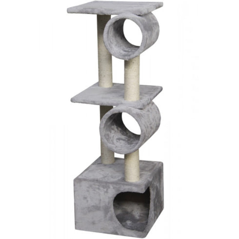 Ansamblu de joaca pentru pisici Nobby Lido Grey 35x35x112cm