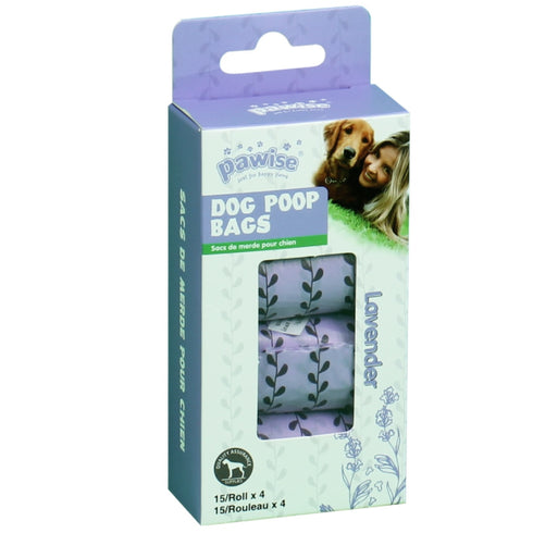 Saculeti igienici Pawise Lavanda 4x15 buc