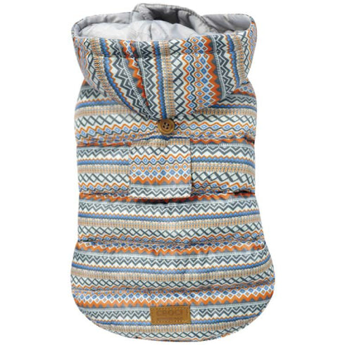 Jacheta impermeabila cu doua fete pentru caini Croci Ridge 25cm