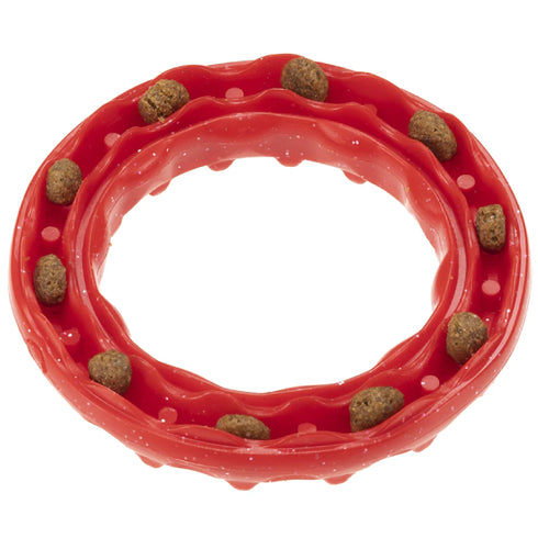 Jucarie pentru caini Ferplast Smile Ring Rosu M