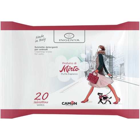 Servetele umede pentru caini Camon Ingenya Mirt 20buc