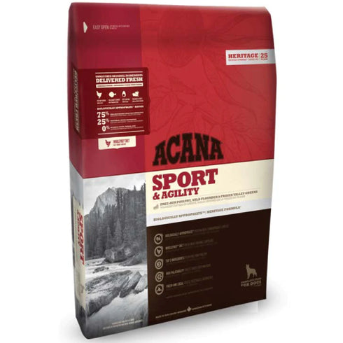 Hrana uscata pentru caini Acana Heritage Sport Agility 11.4 kg
