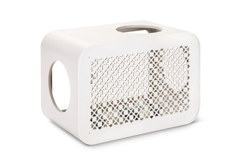 Cub alb pentru pisici Beeztees Play Angora 49 cm