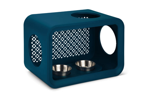 Cub pentru pisici Beeztees Dinner Persian Petrol 49X29 X32,6 cm