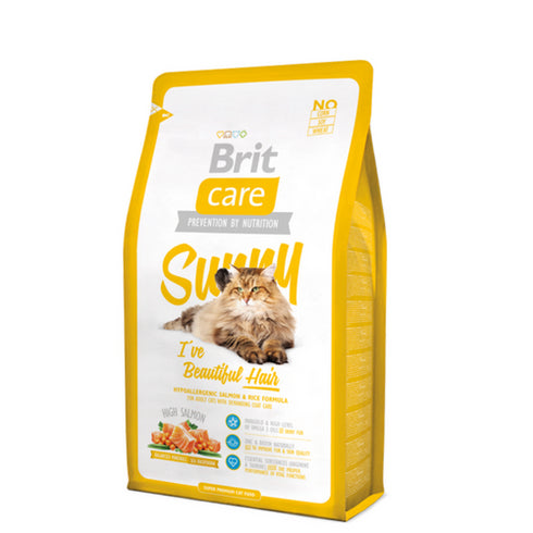 Hrana uscata pentru pisici Brit Care Sunny Beautiful Hair 2 kg
