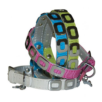 Wouapy Zgarda Luxe Fantaisie Albastra 10mm x 25cm