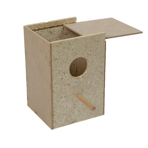 Cuib din lemn pentru perusi