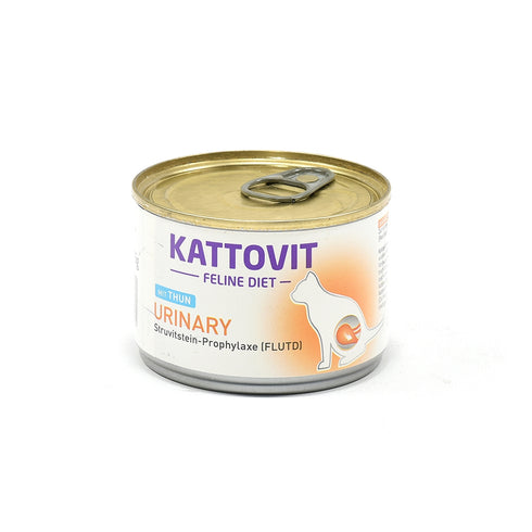 Hrana umeda pentru pisici Kattovit Urinary cu ton 175 g