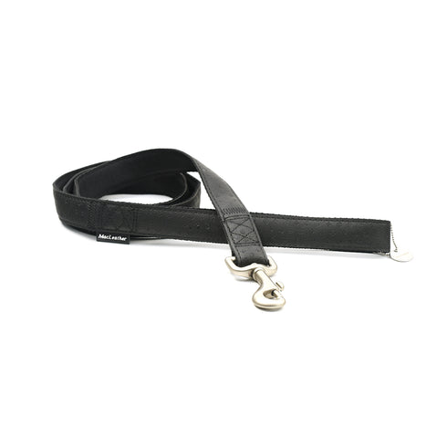 Lesa pentru caini Macleather Negru 25 mm