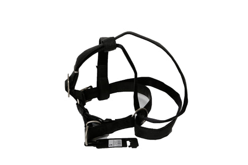 Ham pentru caini Macleather Negru 25 mm