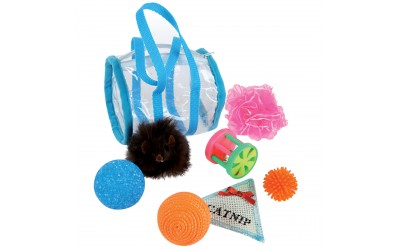Kit jucarie pentru pisici Tur Cat Toys Bag