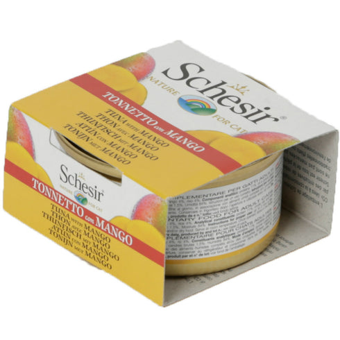 Hrana umeda pentru pisici Schesir Fruit Ton si Mango 75g