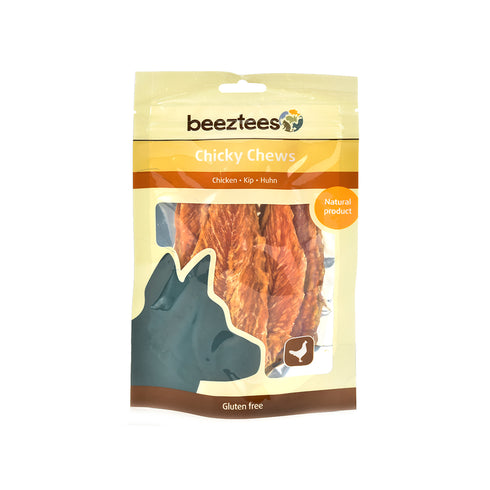 Recompensa pentru caini Beeztees Chicky Pui 85g