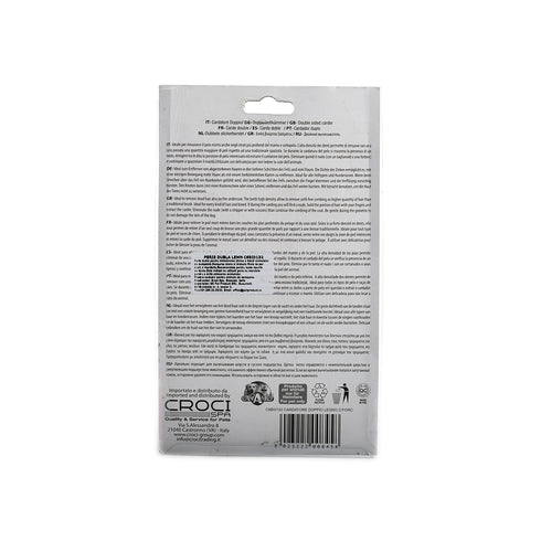 Perie dubla din lemn Croci