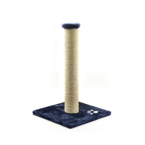 Sisal albastru pentru pisici Beeztees Gina 34x34x60 cm