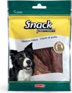 Recompense pentru caini Snack Premium Chicken Filets 100g