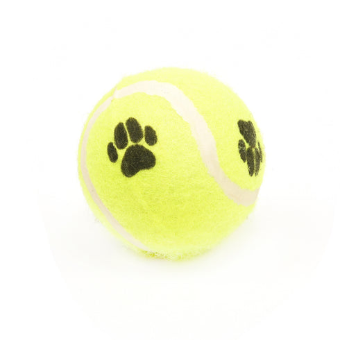 Minge de tenis pentru caini Beeztees cu labute 6.5 cm
