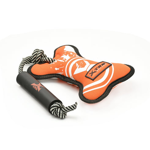 Jucarie pentru caini X-trm Os Small Portocaliu