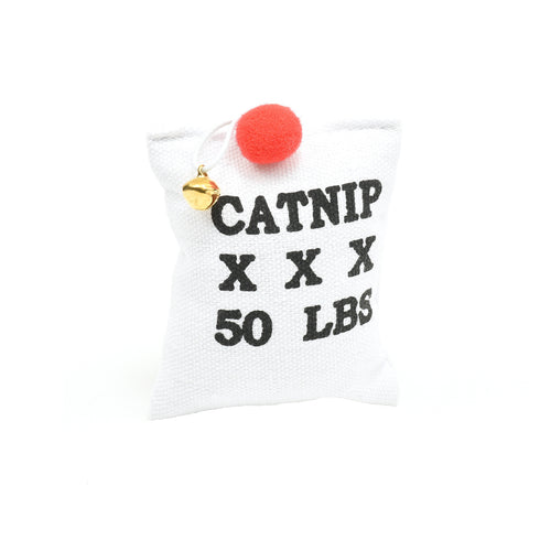 Jucarie saculet pentru pisici Catnip