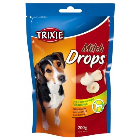 Recompense pentru caini Trixie Drops lapte 200g