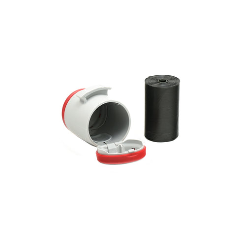 Recipient pentru recompense si saculeti igienici Flexi Vario Multi Box Rosu