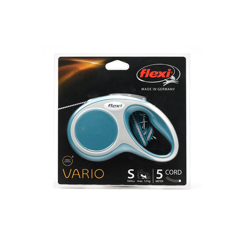 Lesa retractabila Flexi Vario Snur S 5M Turcoaz