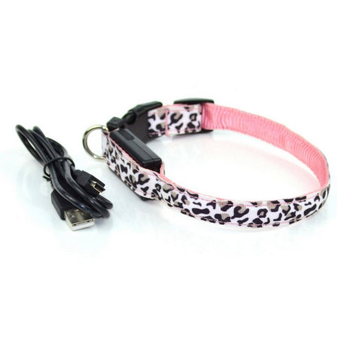 Zgarda pentru caini Tize Flash Usb L