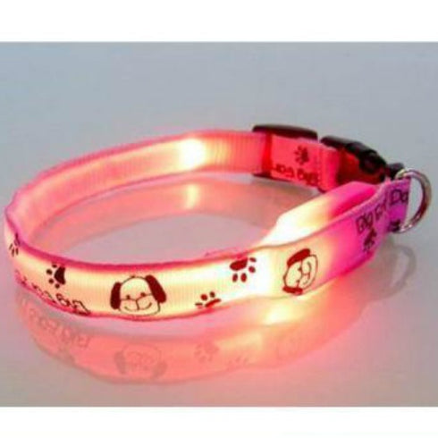 Zgarda rosie pentru caini Tize Flash M